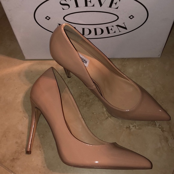 Steve Madden Shoes - Steve Madden Womens Orkid Blush Patent stiletto